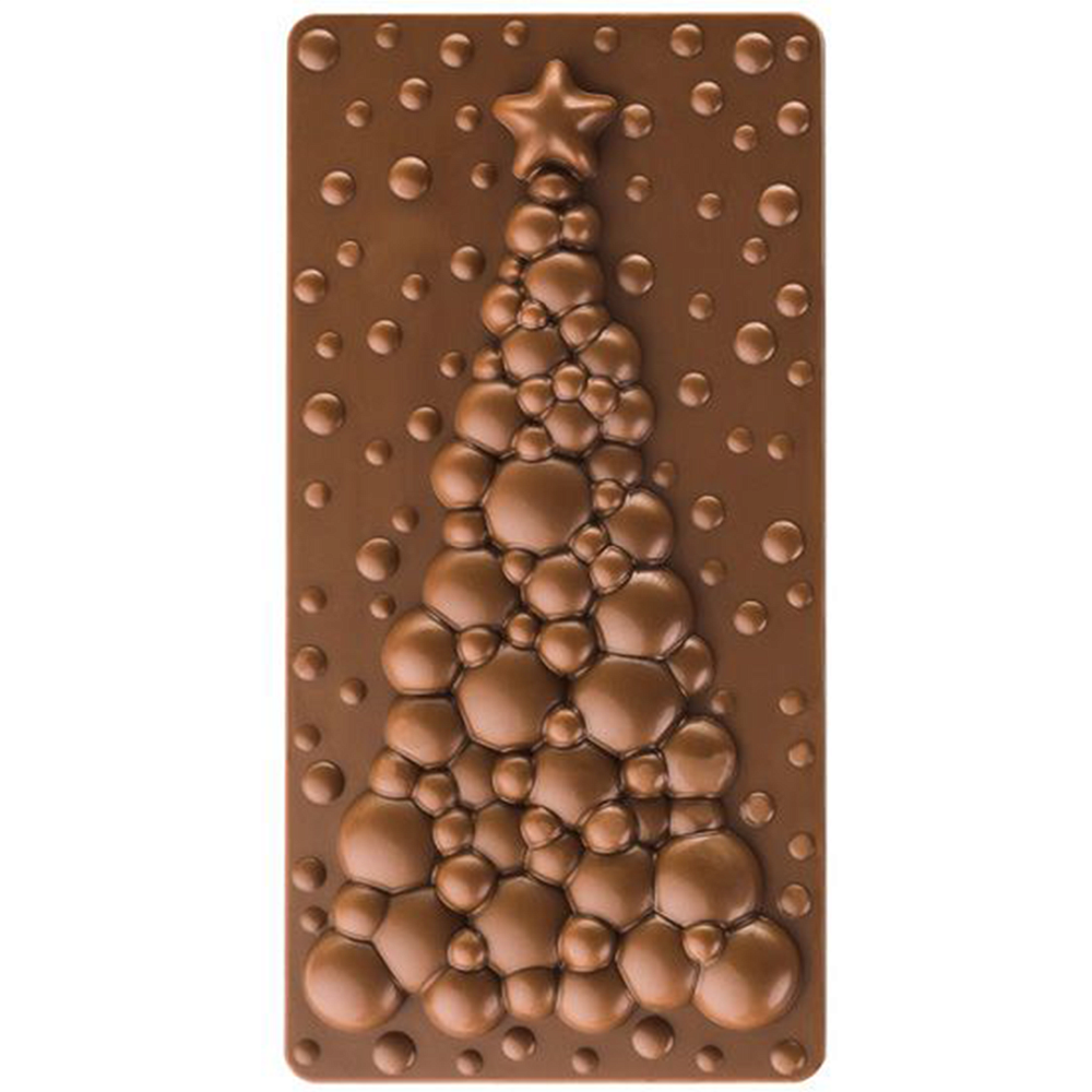 Фото форма для шоколада рождественская ёлка pavoni pc5037fr