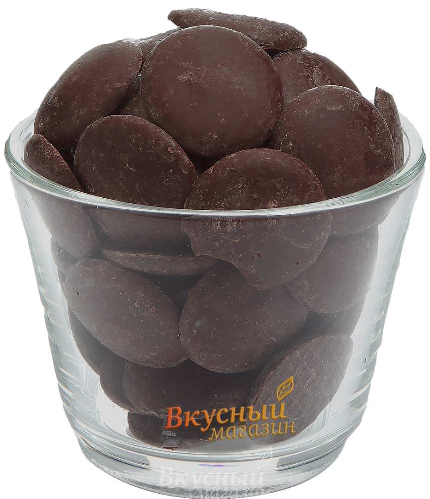 Фото шоколад темный 57% какао в дисках прелюдия preludio irca, 500 гр.