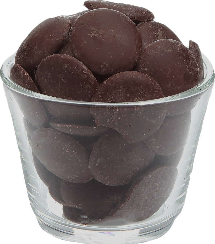 Фото шоколад темный 54% какао в каплях томер expert, 1 кг.