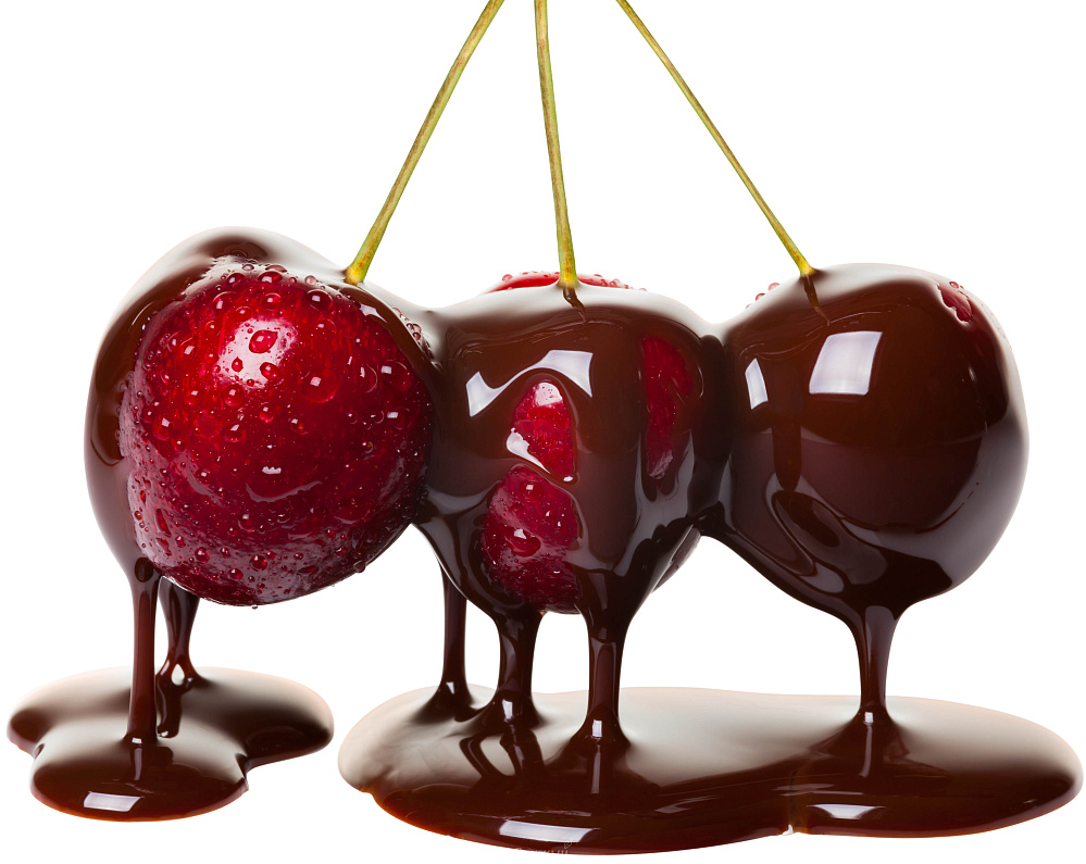 Фото ароматизатор жидкий вишня в шоколаде дюкан, 25 мл.