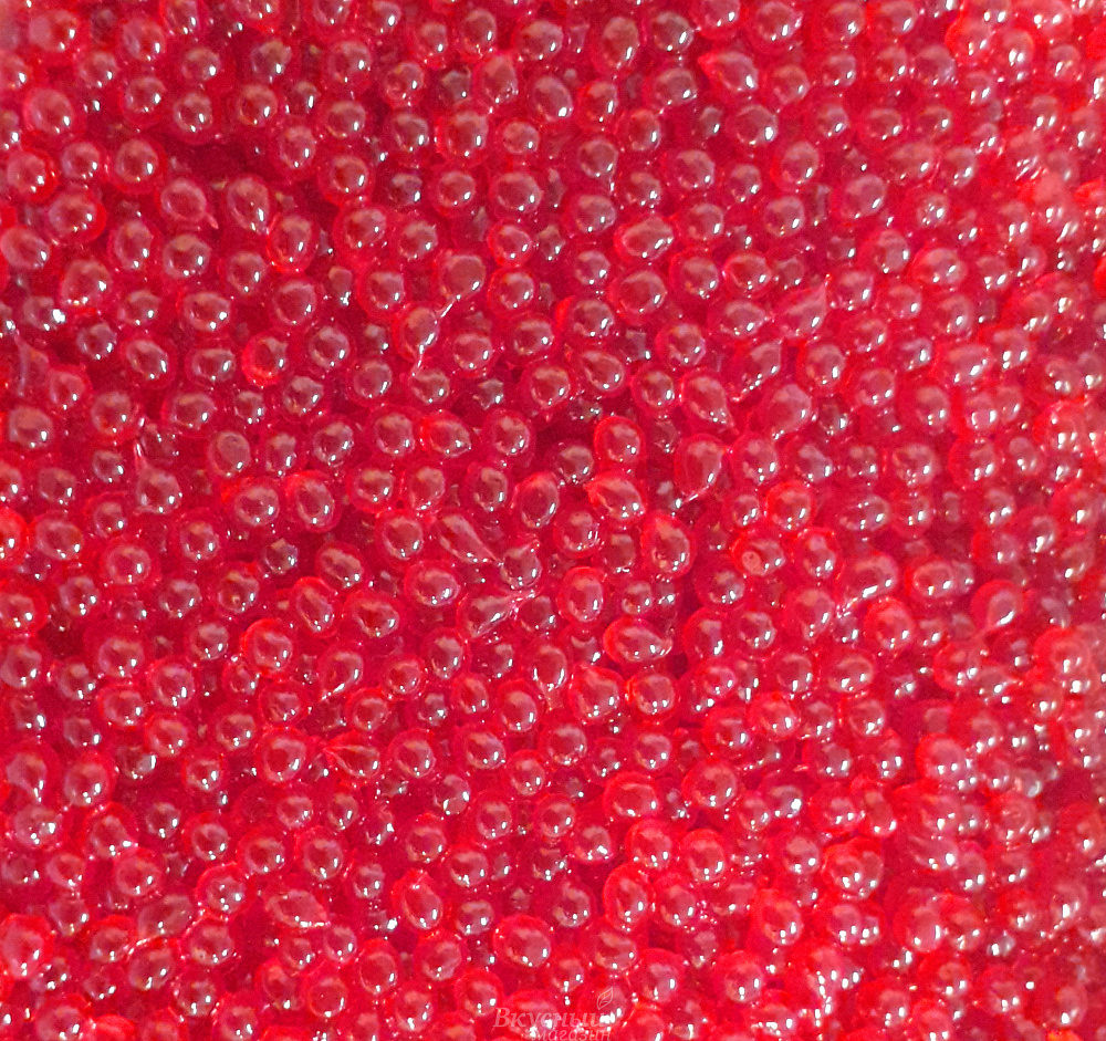 Фото декор шарики желейные клубника 5/7 мм. cresco, 200 гр. 
