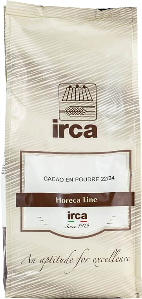 Фото какао-порошок алкализованный 22-24% pastry bakery line irca, 1 кг. 71138