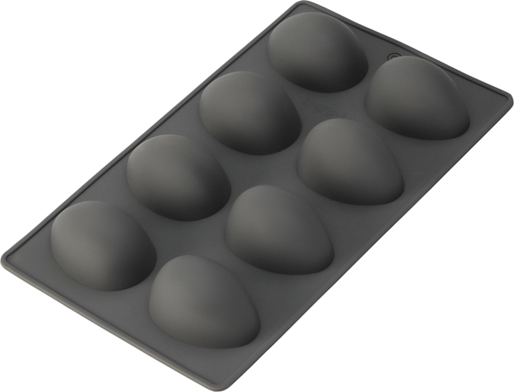 Фото силиконовая форма яйца 8 ячеек доляна 