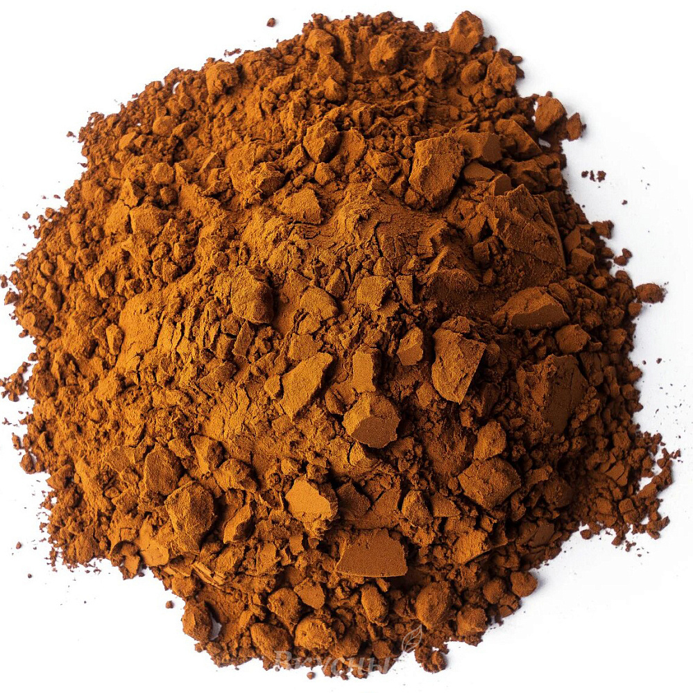 Фото какао-порошок натуральный 22-24% natural warm brown van houten, 250 гр.